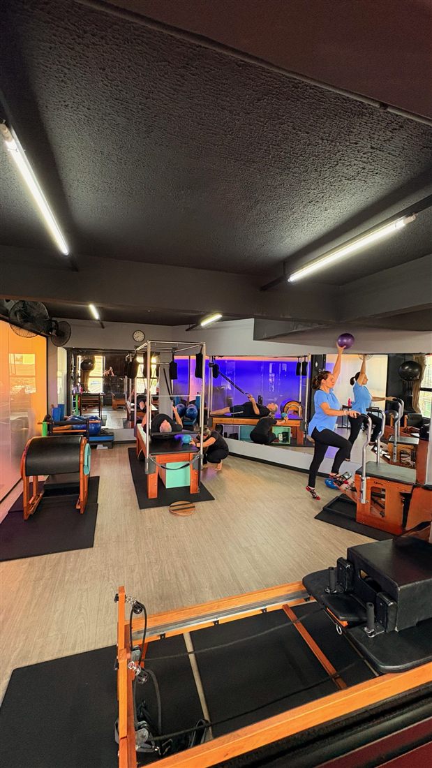 Aula de Pilates na Villa Vip